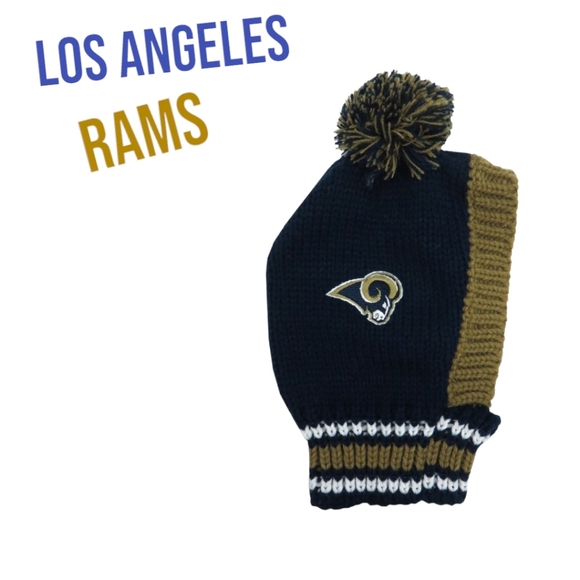 🐾 LA Rams Pup Beanie, L - Picture 2 of 5